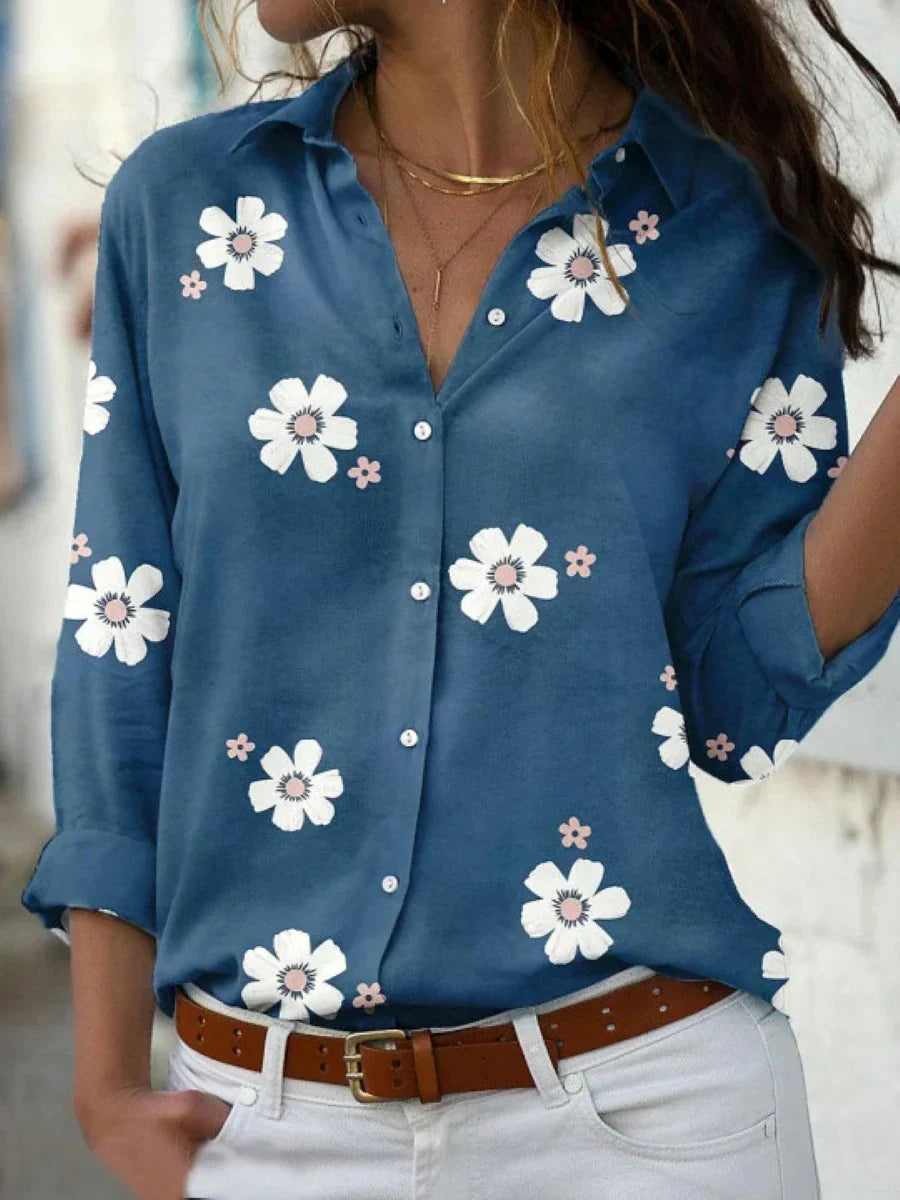 Kalomaria Floral Button-Down Shirt