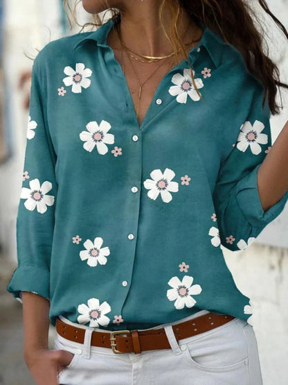 Kalomaria Floral Button-Down Shirt
