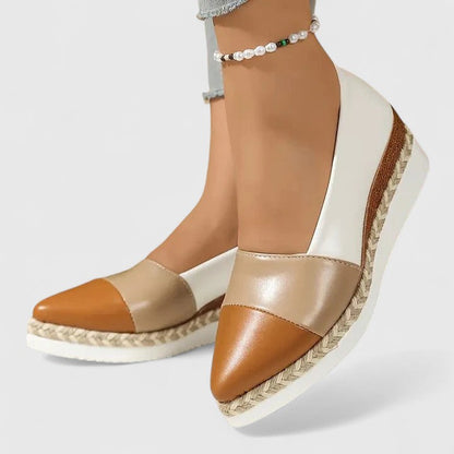 Lampronia Platform Espadrille Flats