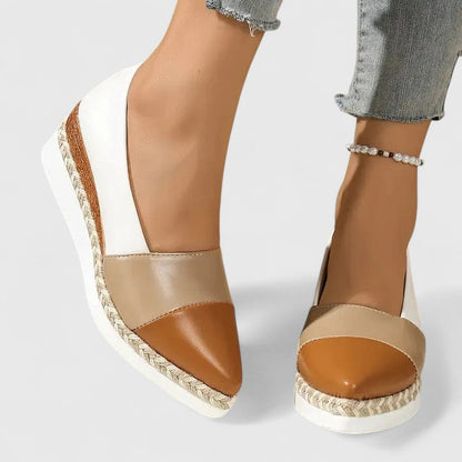 Lampronia Platform Espadrille Flats
