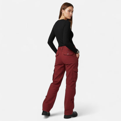 Dimitra Straight Leg Cargo Pants