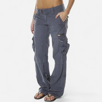 Dimitra Straight Leg Cargo Pants