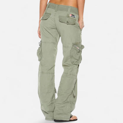 Dimitra Straight Leg Cargo Pants