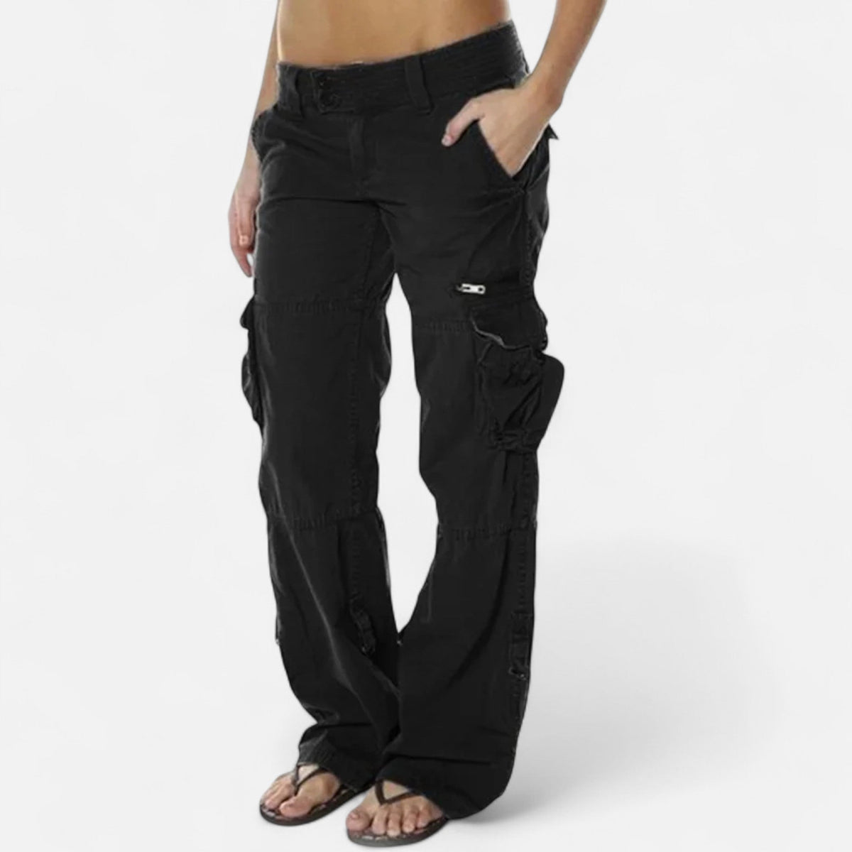 Dimitra Straight Leg Cargo Pants