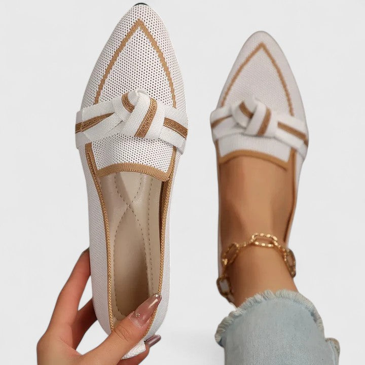 Isberge Pointed Toe Loafers