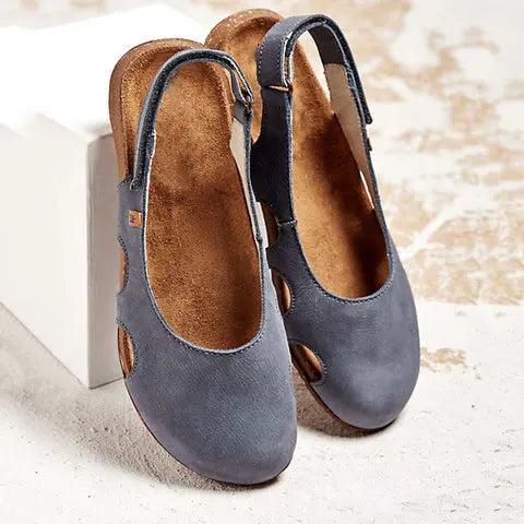 Eufrozyna Open Toe Ankle Strap Sandals