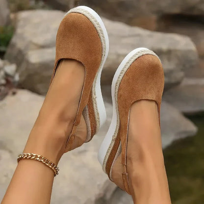Peronne Platform Espadrille Slip-On Shoes