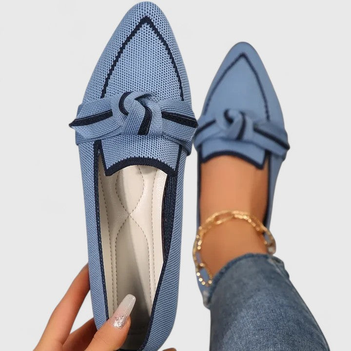 Isberge Pointed Toe Loafers