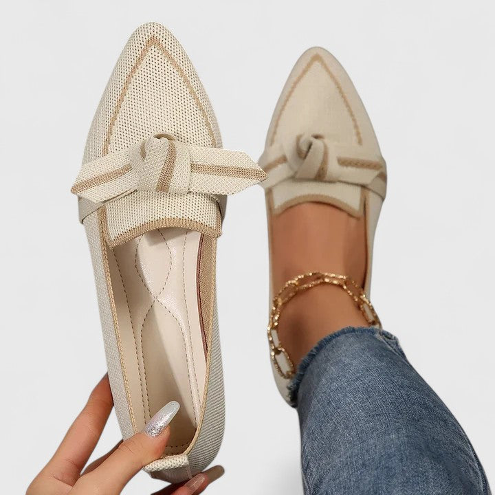 Isberge Pointed Toe Loafers