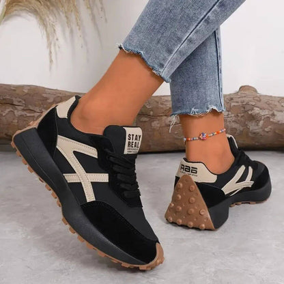 Candida Lace-Up Platform Sneakers