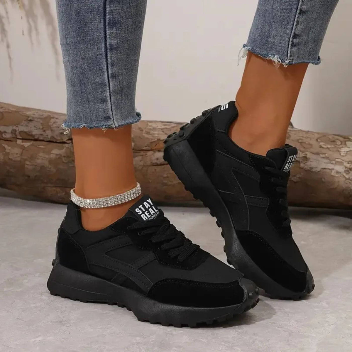 Candida Lace-Up Platform Sneakers
