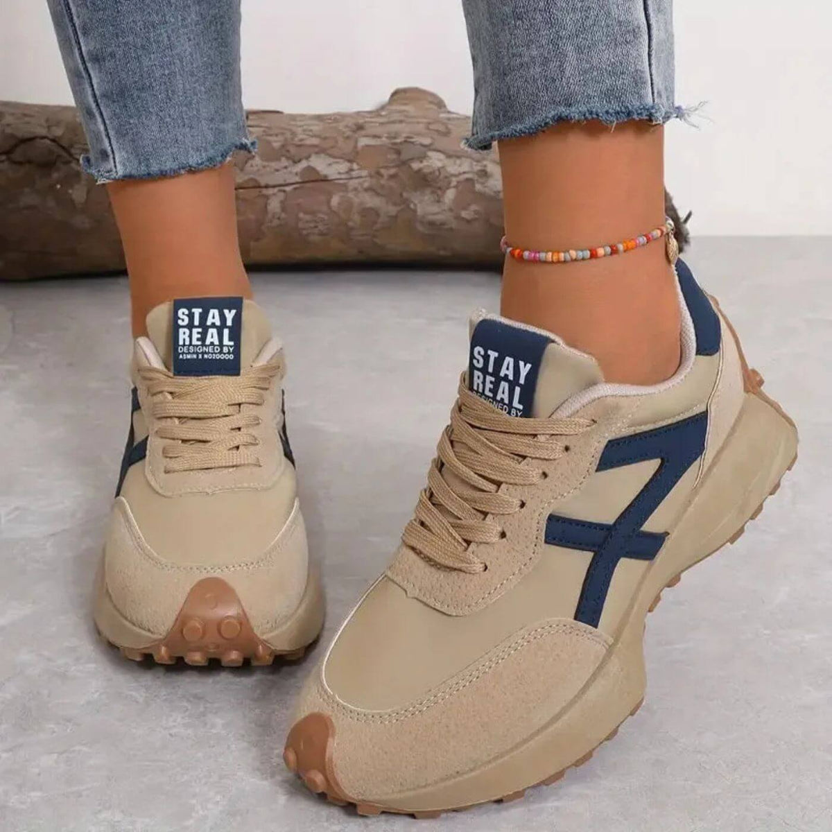 Candida Lace-Up Platform Sneakers