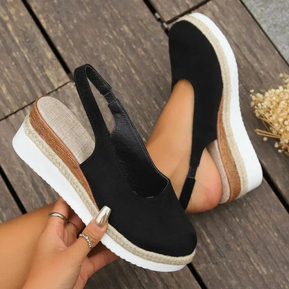 Peronne Platform Espadrille Slip-On Shoes