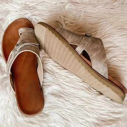 Hersinde Open Toe Strappy Sandals