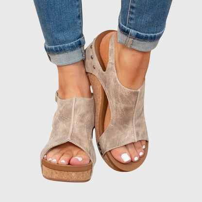 Marotte Platform Open Toe Sandals