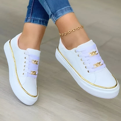 Ismaine Lace-Up Platform Sneakers