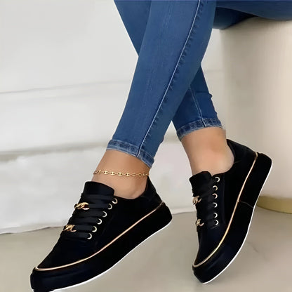 Ismaine Lace-Up Platform Sneakers