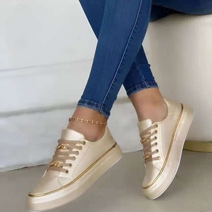 Ismaine Lace-Up Platform Sneakers