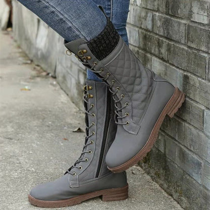 Ermengarde Lace-Up Winter Boots for Everyday