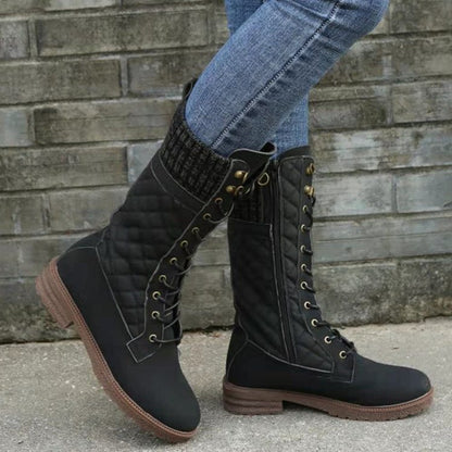 Ermengarde Lace-Up Winter Boots for Everyday