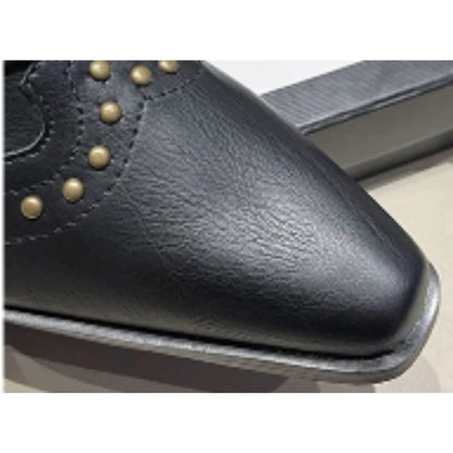Odilia Studded Western Ankle Boots for Concerts