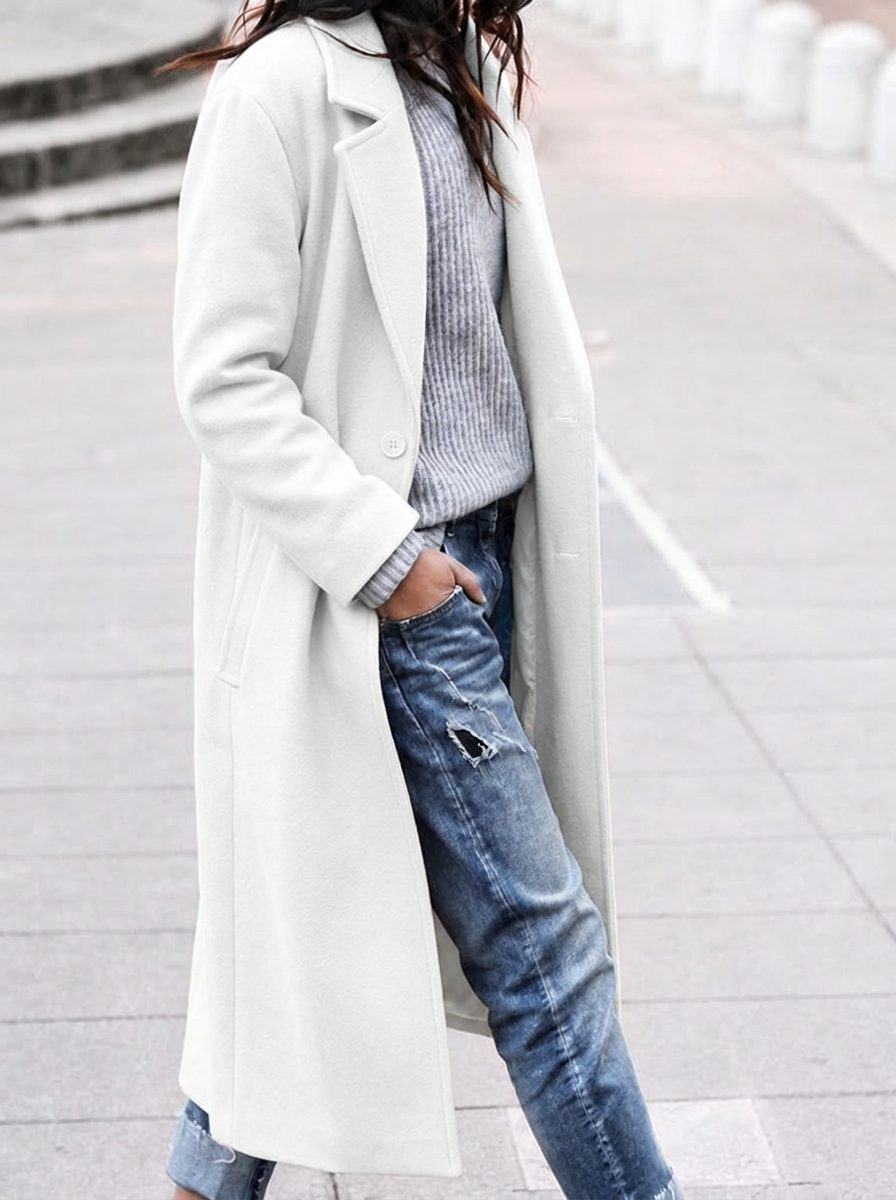 Sedaine Oversized Button-Up Winter Coat