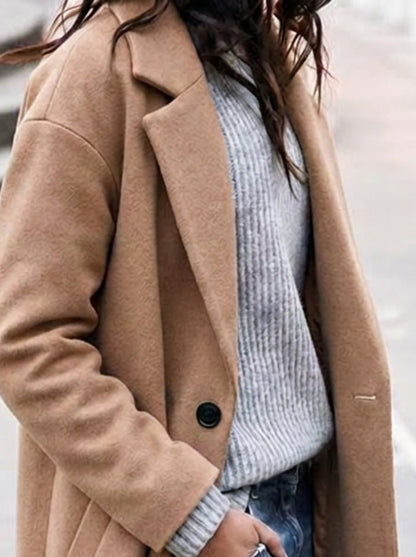 Sedaine Oversized Button-Up Winter Coat