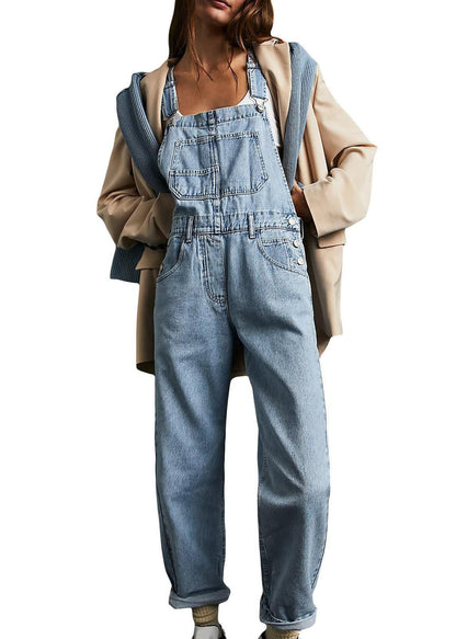 Hildeburge Denim Straight Leg Overall