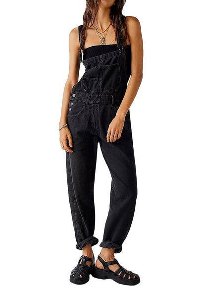 Hildeburge Denim Straight Leg Overall
