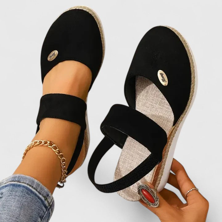 Urraque Platform Espadrille Slingback Sandals