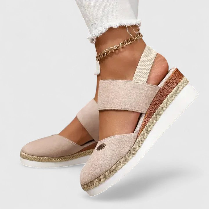 Urraque Platform Espadrille Slingback Sandals