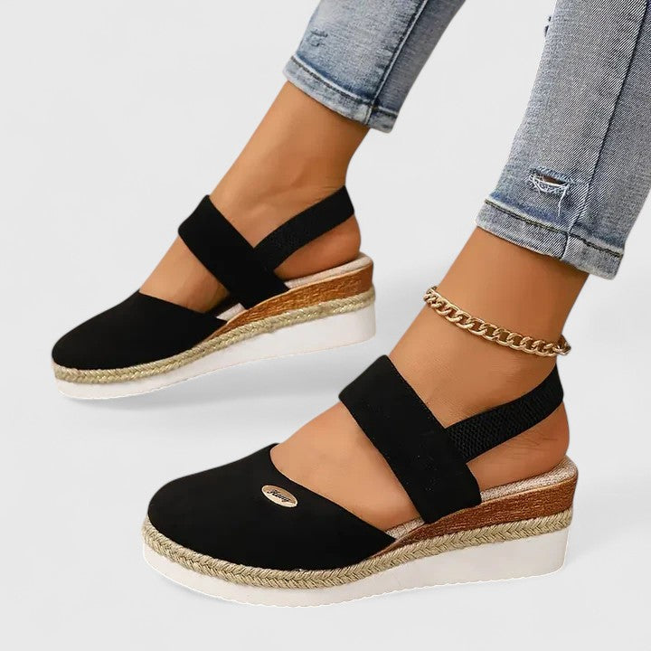 Urraque Platform Espadrille Slingback Sandals