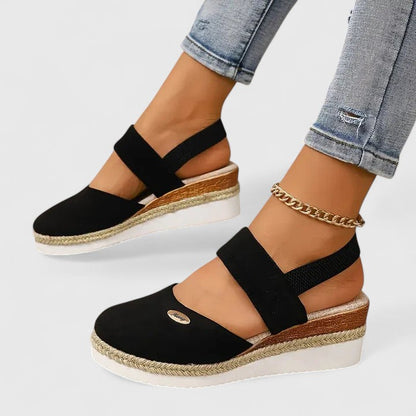 Urraque Platform Espadrille Slingback Sandals