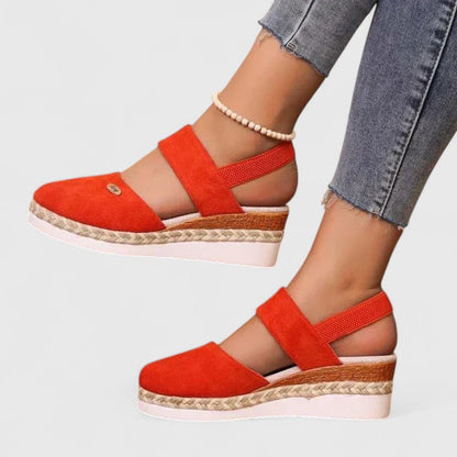 Urraque Platform Espadrille Slingback Sandals