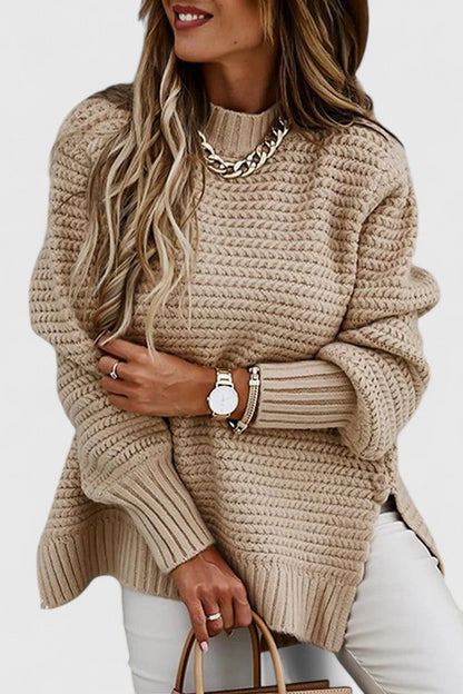 Ermeline Ribbed Knit Two-Piece Sweater Set