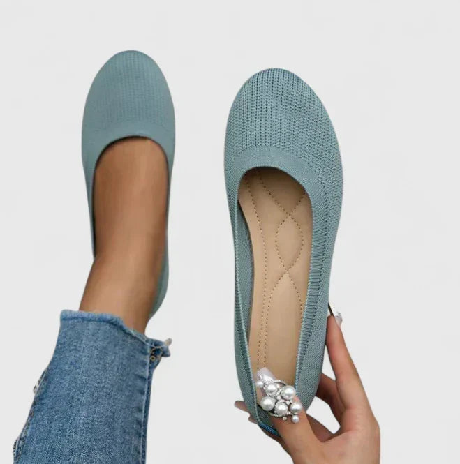 Mectilde Woven Slip-On Flats