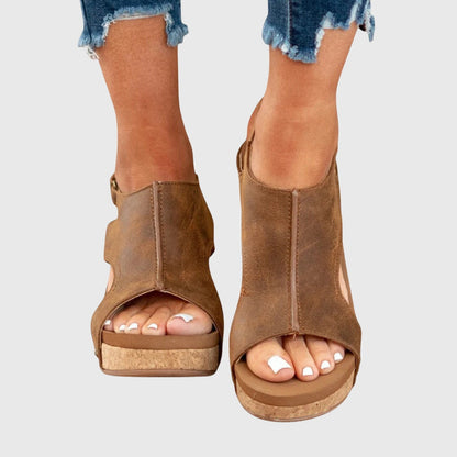 Marotte Platform Open Toe Sandals