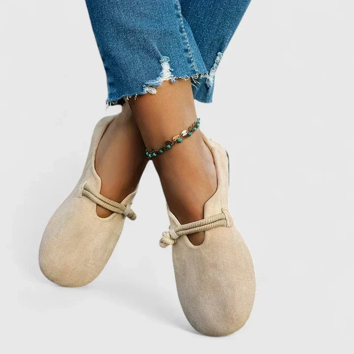 Paterna Loafers with Rope-Tie and Closed Toe