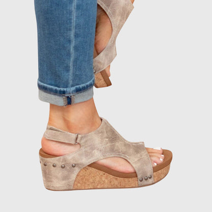 Marotte Platform Open Toe Sandals