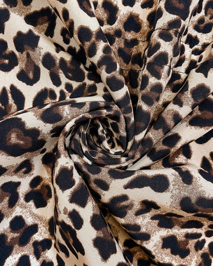 Ashkhen Zip-Up Reversible Leopard Print Coat
