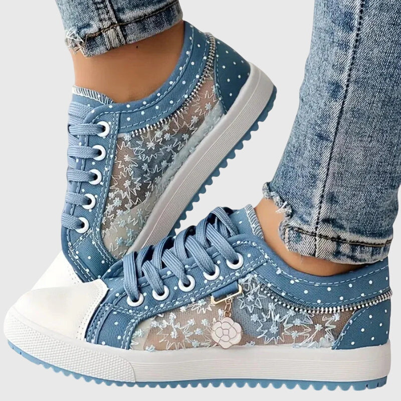 Tanneke Lace-Up Platform Sneakers