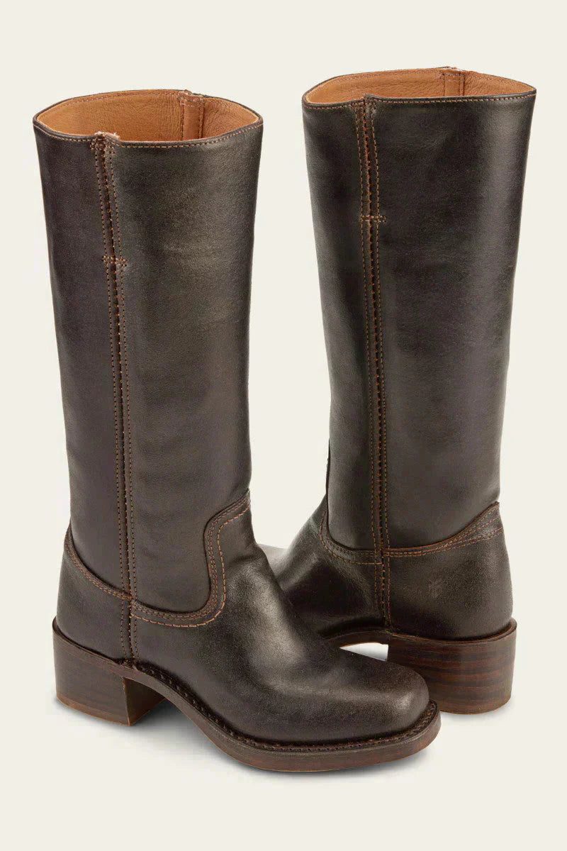 Gisele Block Heel Knee-High Boots for Everyday