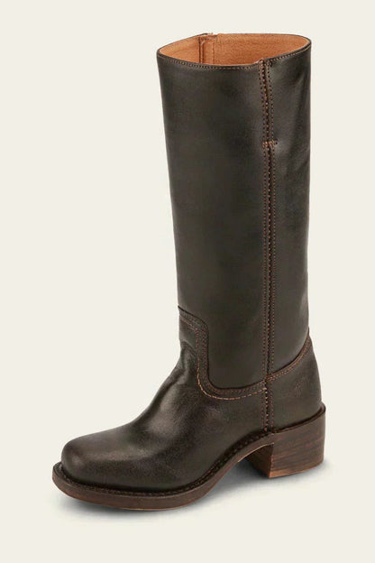 Gisele Block Heel Knee-High Boots for Everyday