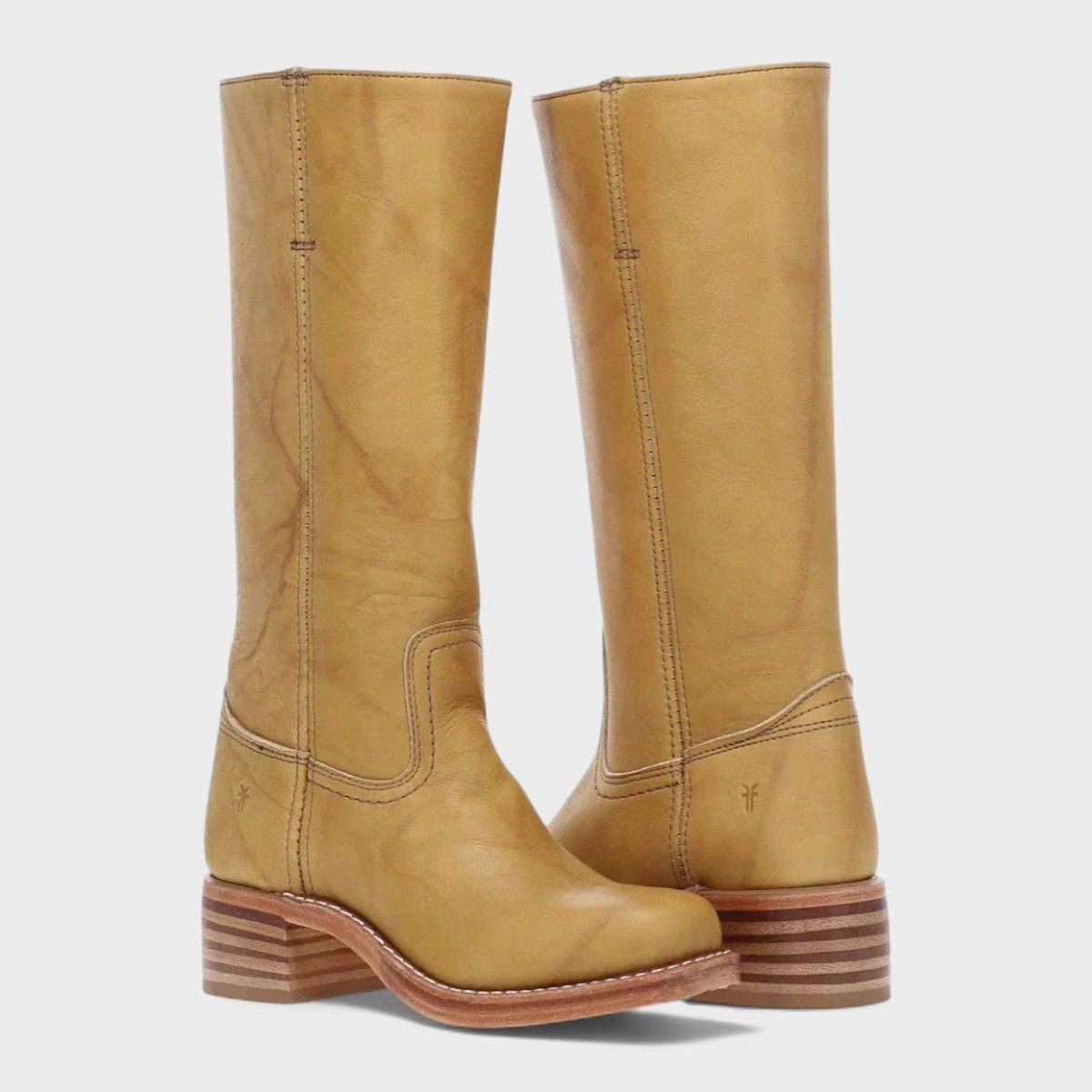 Rothaide Block Heel Knee-High Western Boots