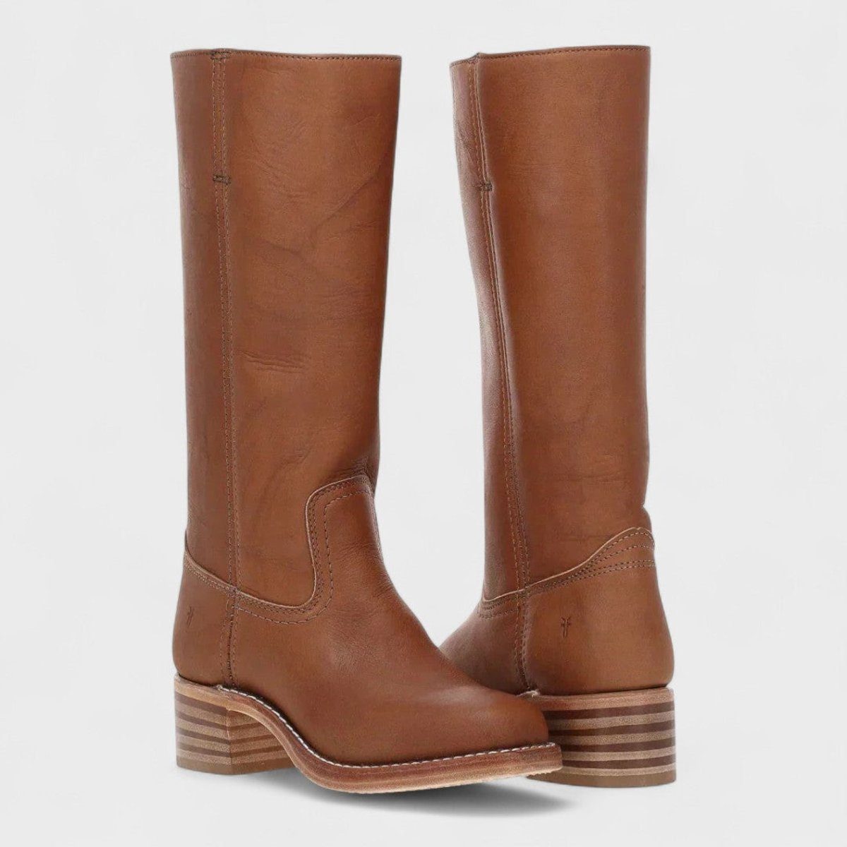 Rothaide Block Heel Knee-High Western Boots