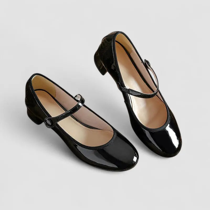 Ourseline Block Heel Mary Jane Shoes