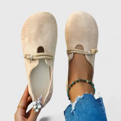 Paterna Loafers with Rope-Tie and Closed Toe