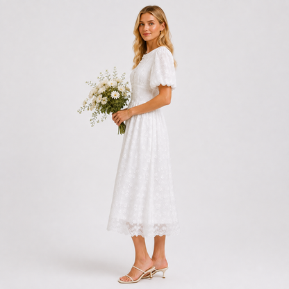 Margaux Floral Midi Dress