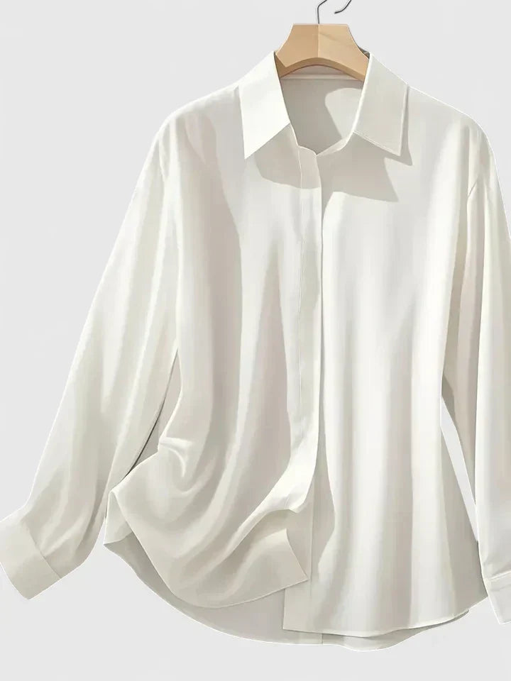Fronilde Oversized Button-Down Shirt