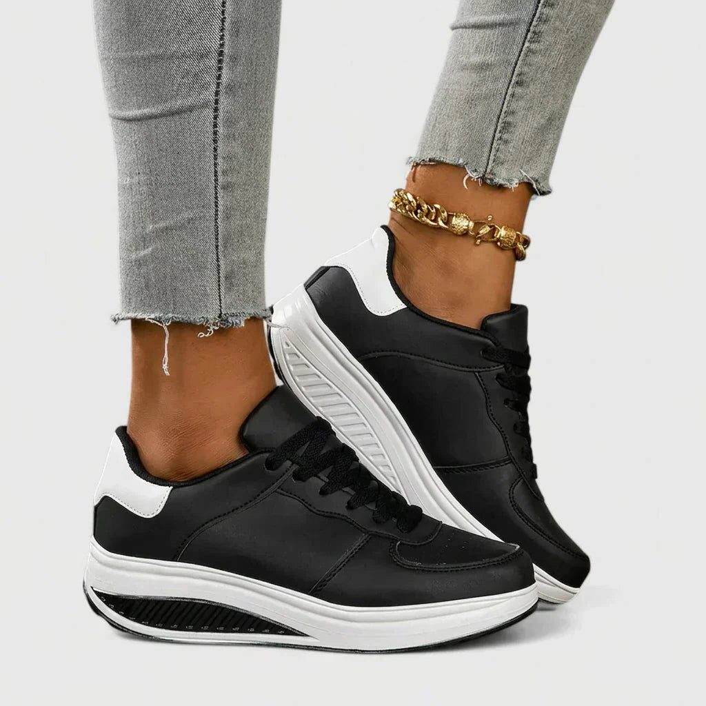 Pernelle Platform Sneakers for Everyday, Lace-Up